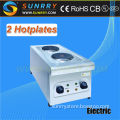 Industrial mini counter top ago round hot plate cooking